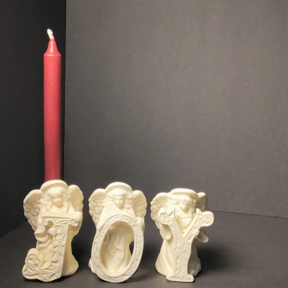 🎄 CHRISTMAS CANDLE HOLDERS⭐ - Picture 1 of 8